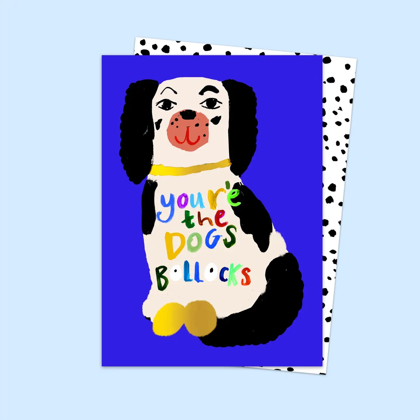 DOGS BOLLOCKS CARD
