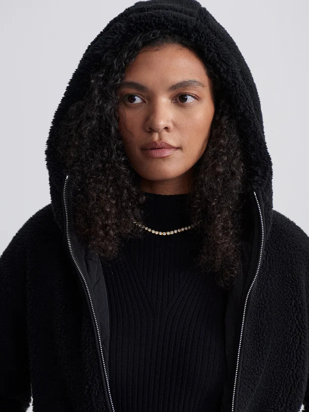 LOWENS SHERPA JACKET BLACK