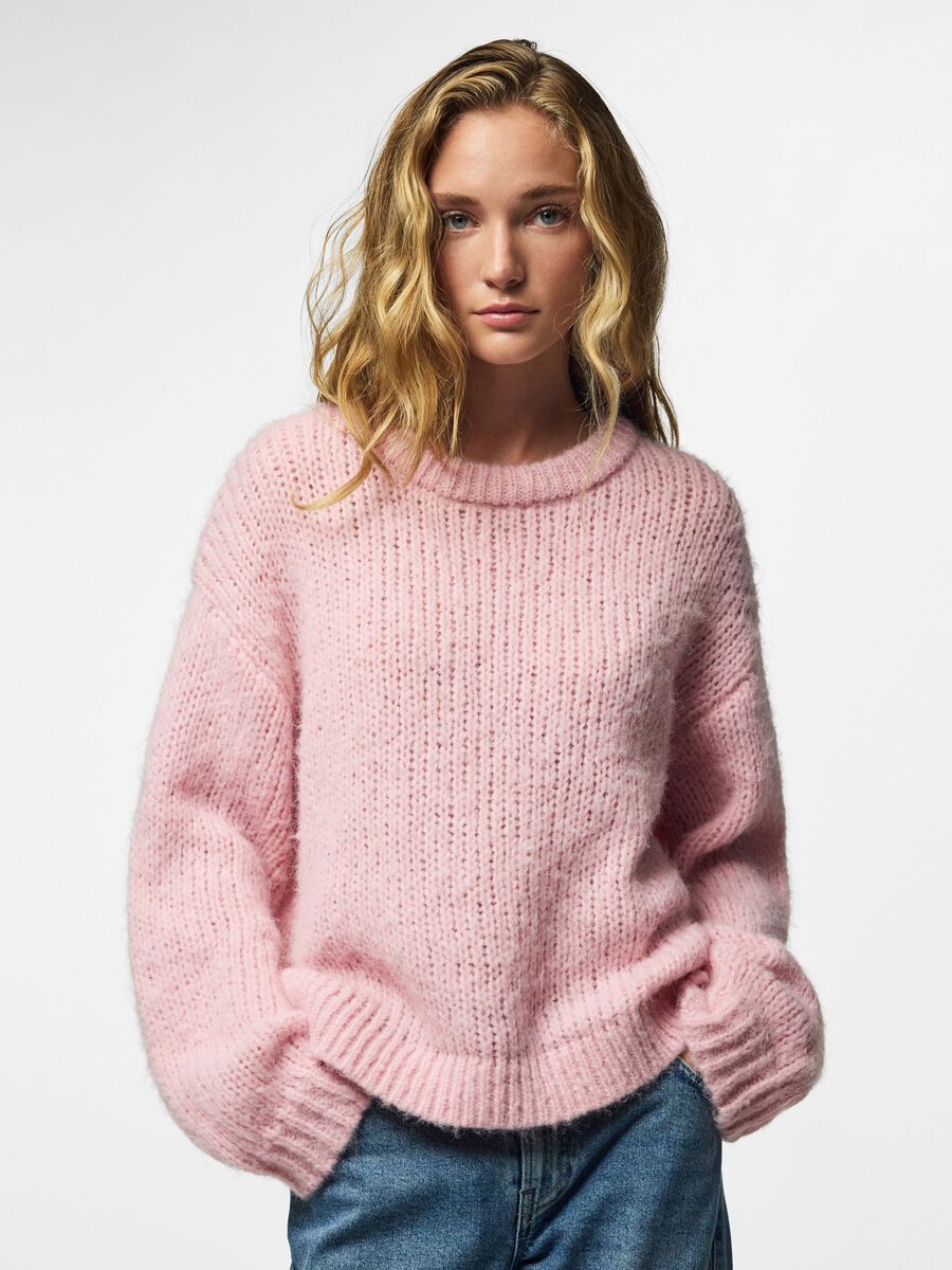 DORTHEA CHUNKY KNIT ROSEATE