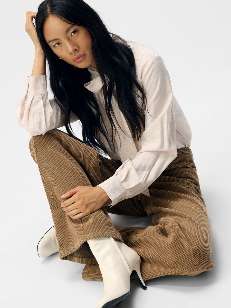 MOJI ALIMA WIDE CORDS TANNIN