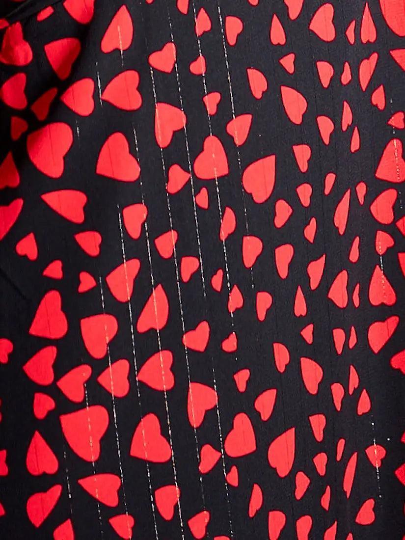 HEART MIDI DRESS