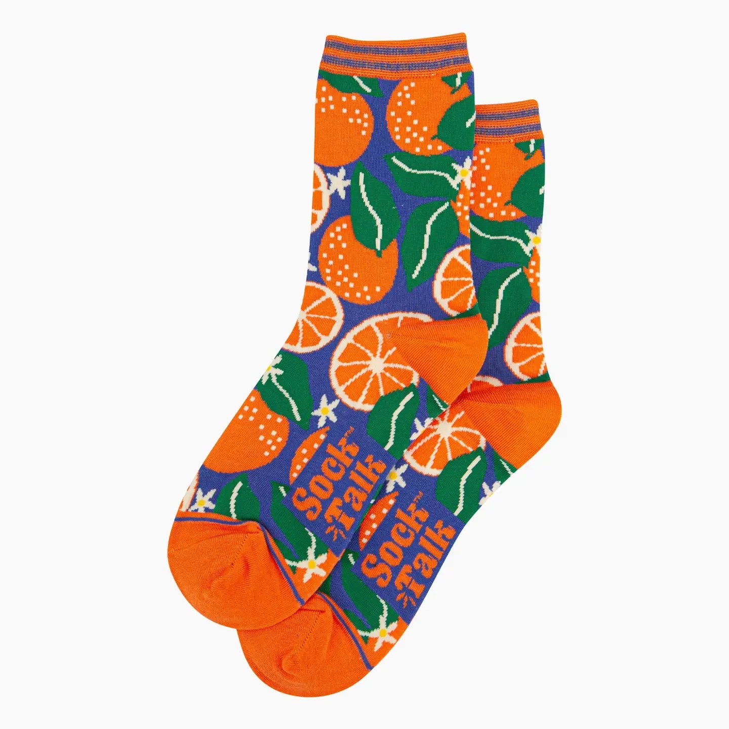 ORANGE BAMBOO SOCKS