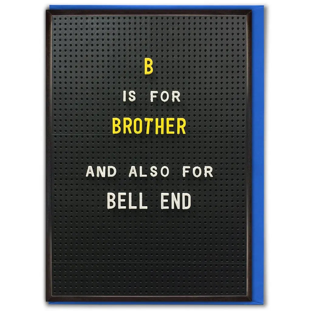 BROTHER BELLEND CARD
