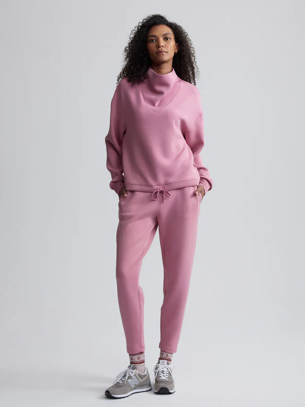 BETSY DOUBLESOFT SWEATER FOXGLOVE