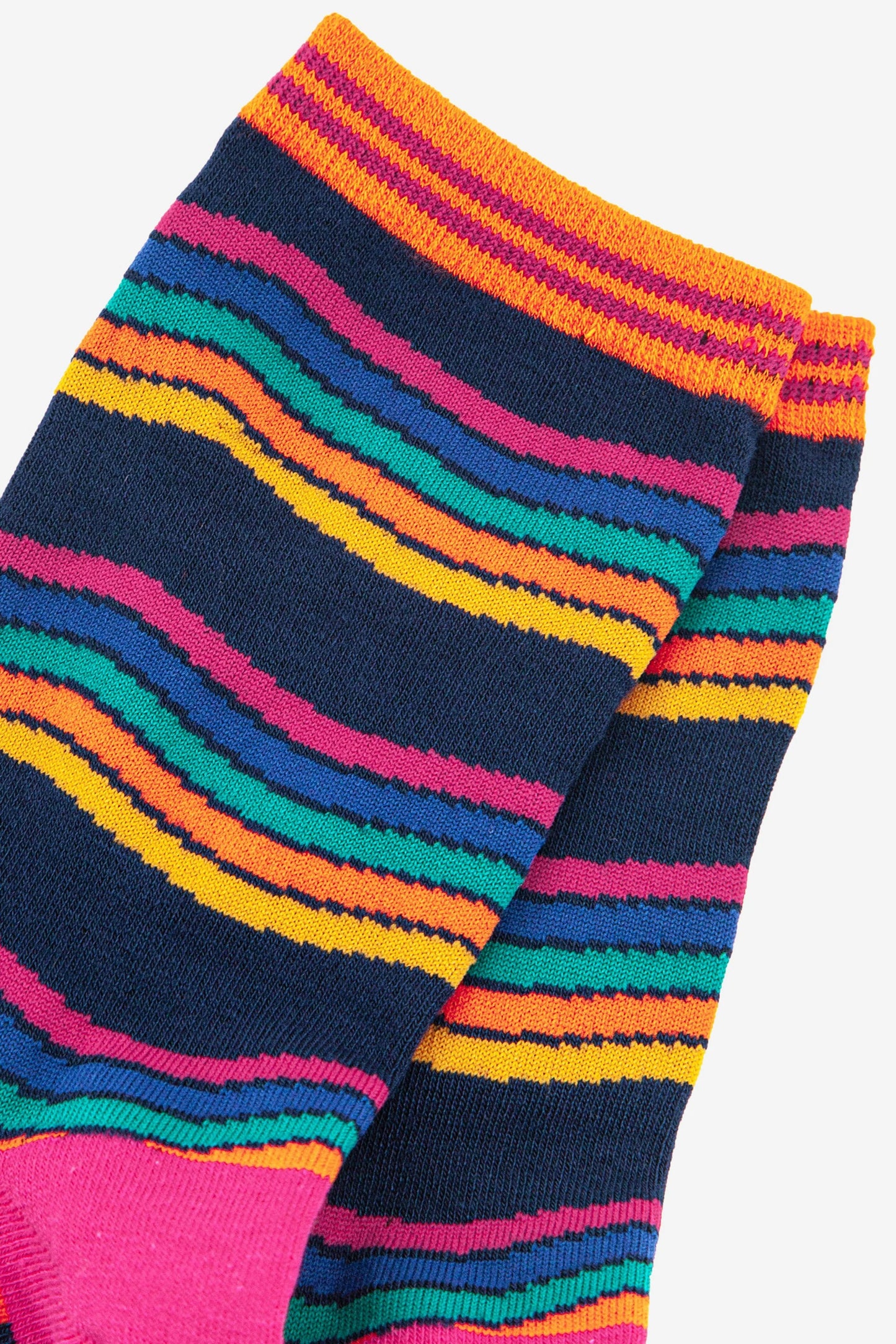 RAINBOW STRIPE BAMBOO SOCKS