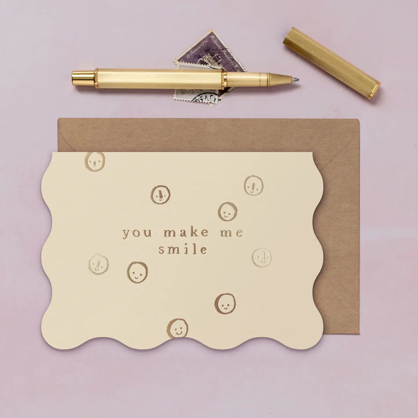 MAKE ME SMILE FOIL CARD