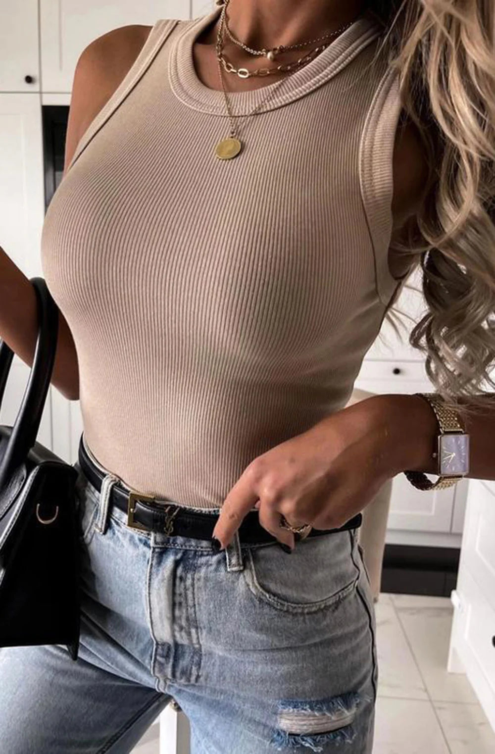 RIBBED TANK STONE