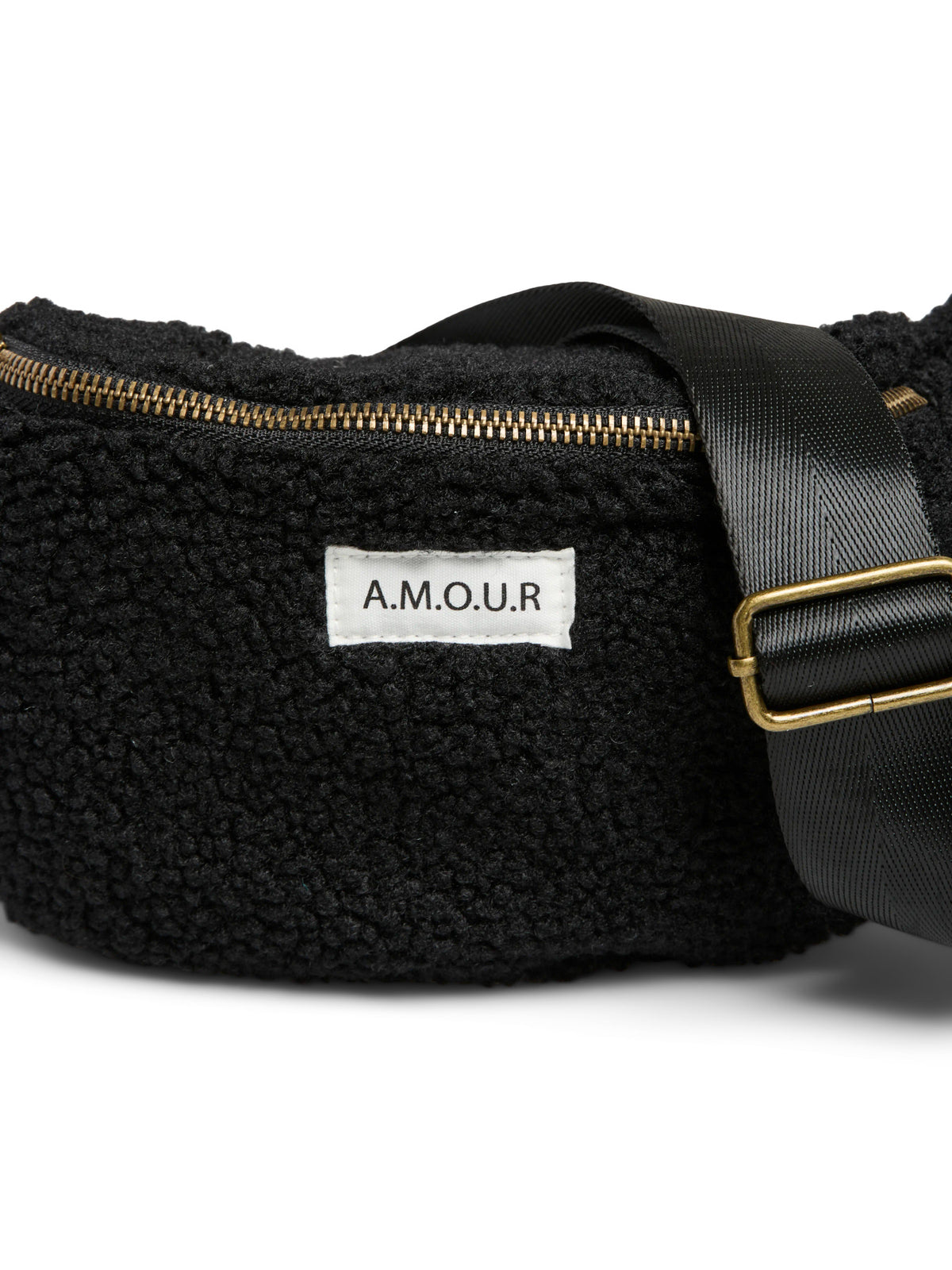 NALA TEDDY AMOUR BUMBAG BLACK
