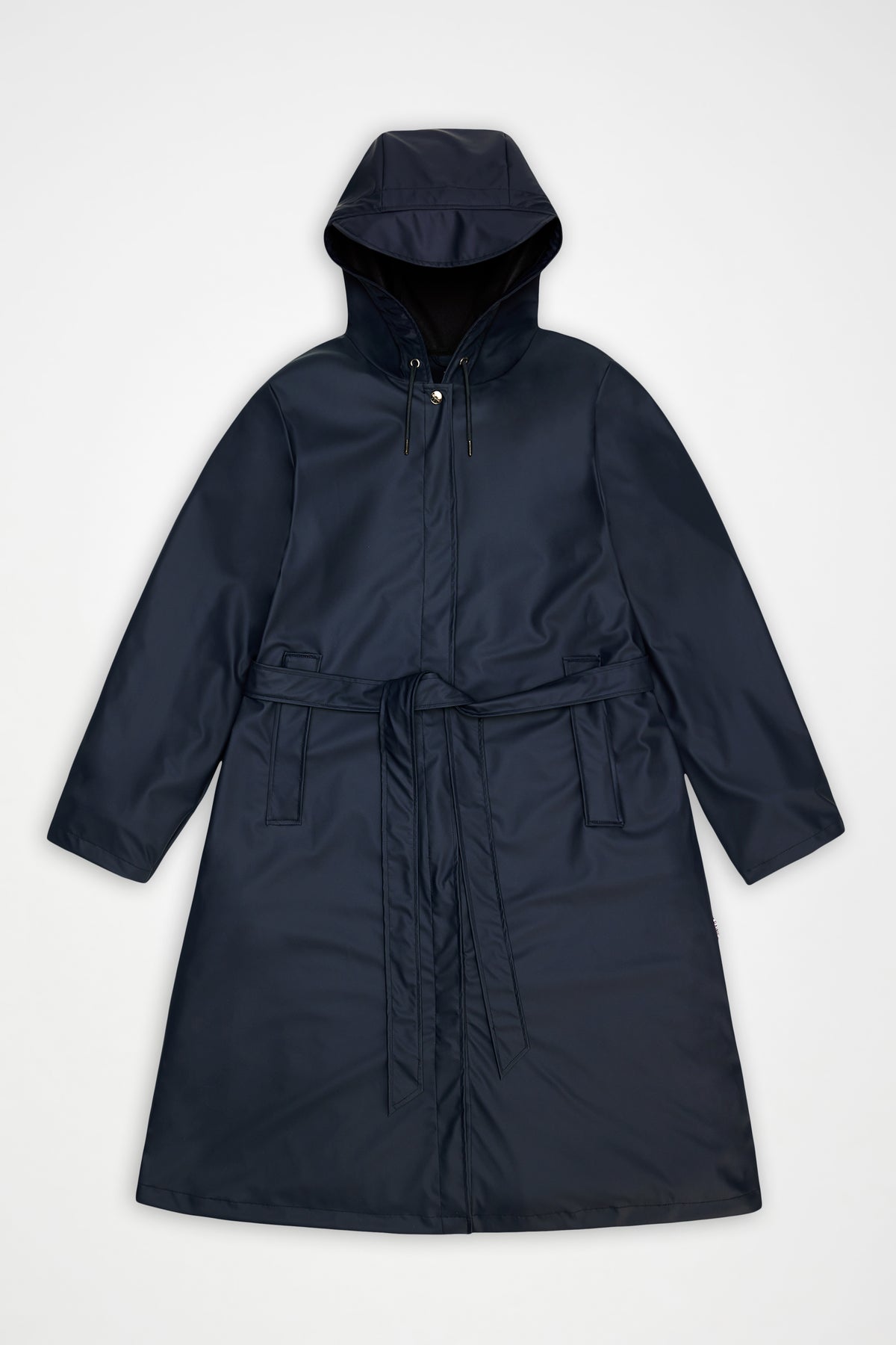 A-LINE LONGER JACKET NAVY