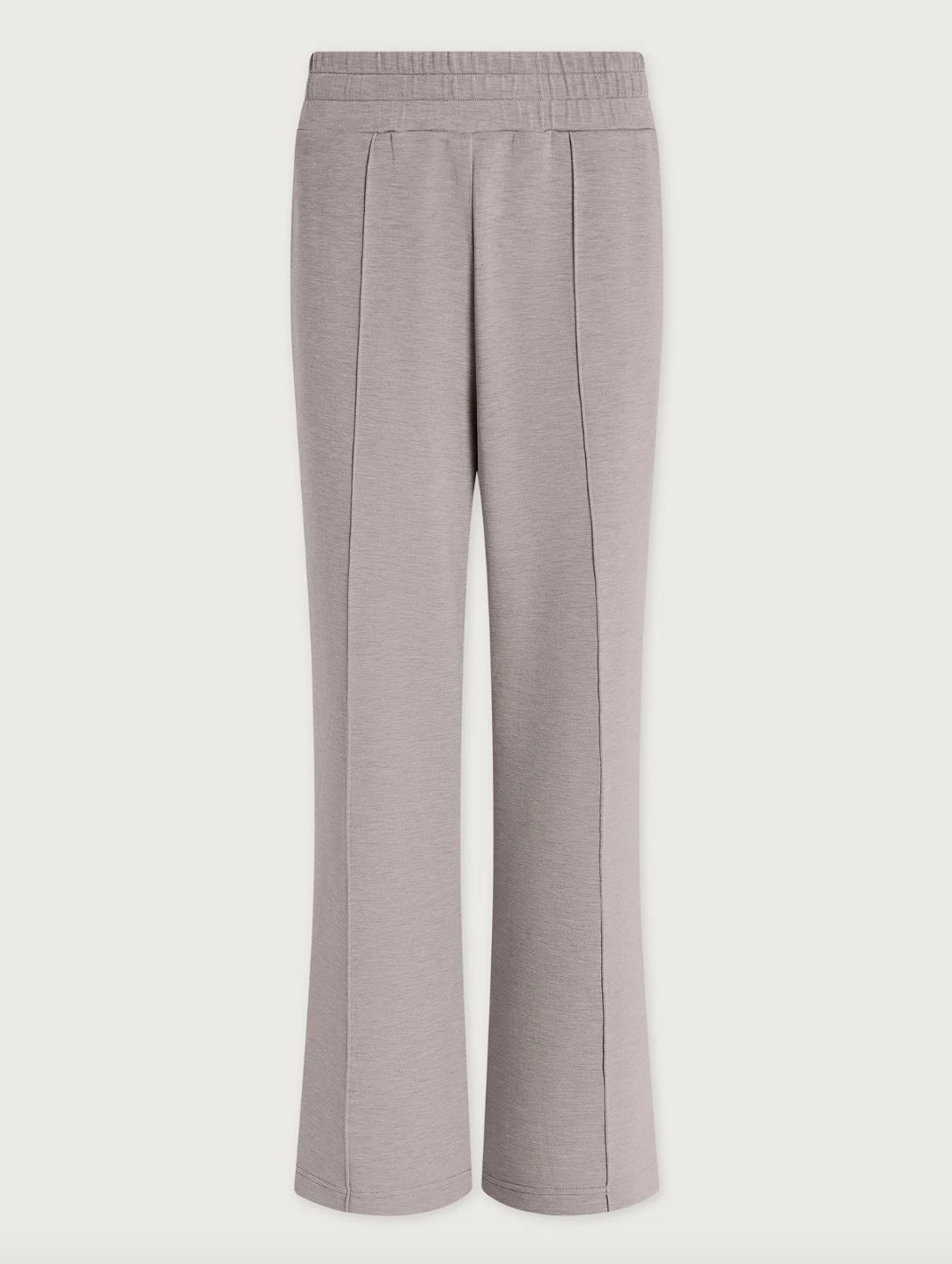 THE WIDE LEG PANT 28" TAUPE MARL