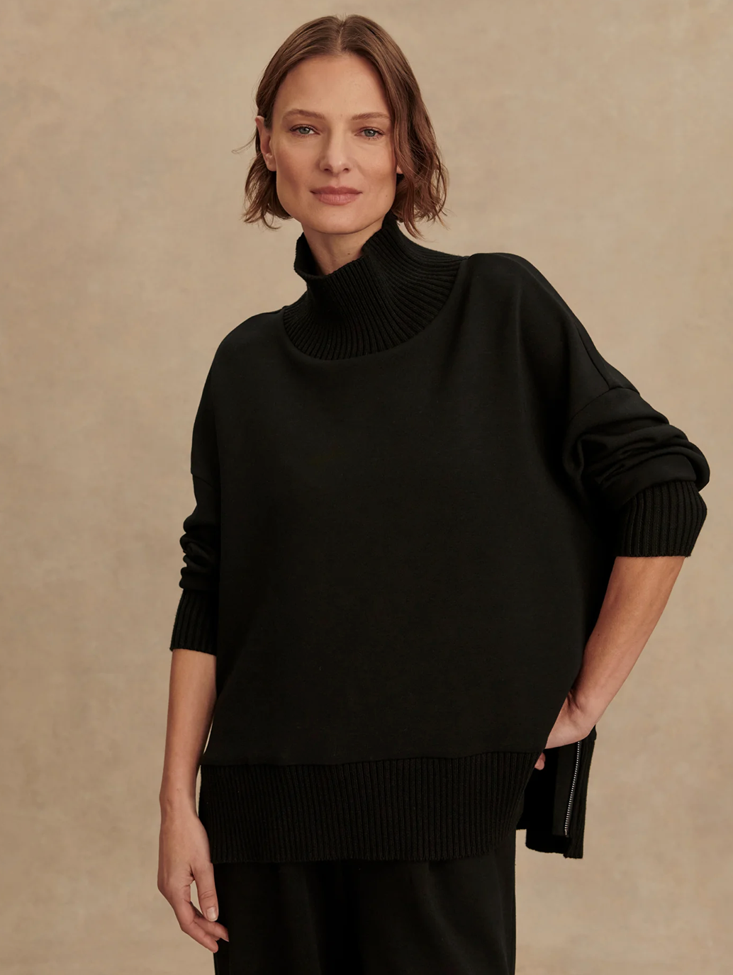 BARKER DOUBLESOFT SWEAT BLACK