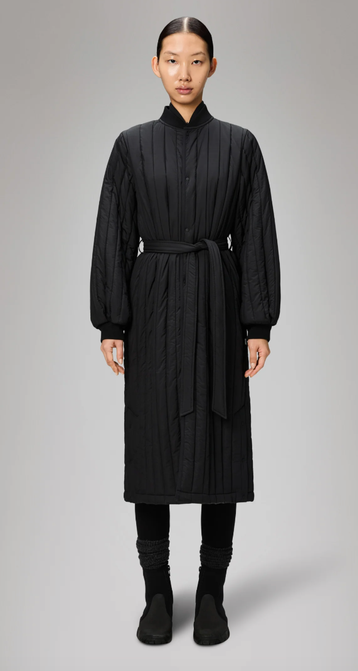 BANJA LINER COAT BLACK