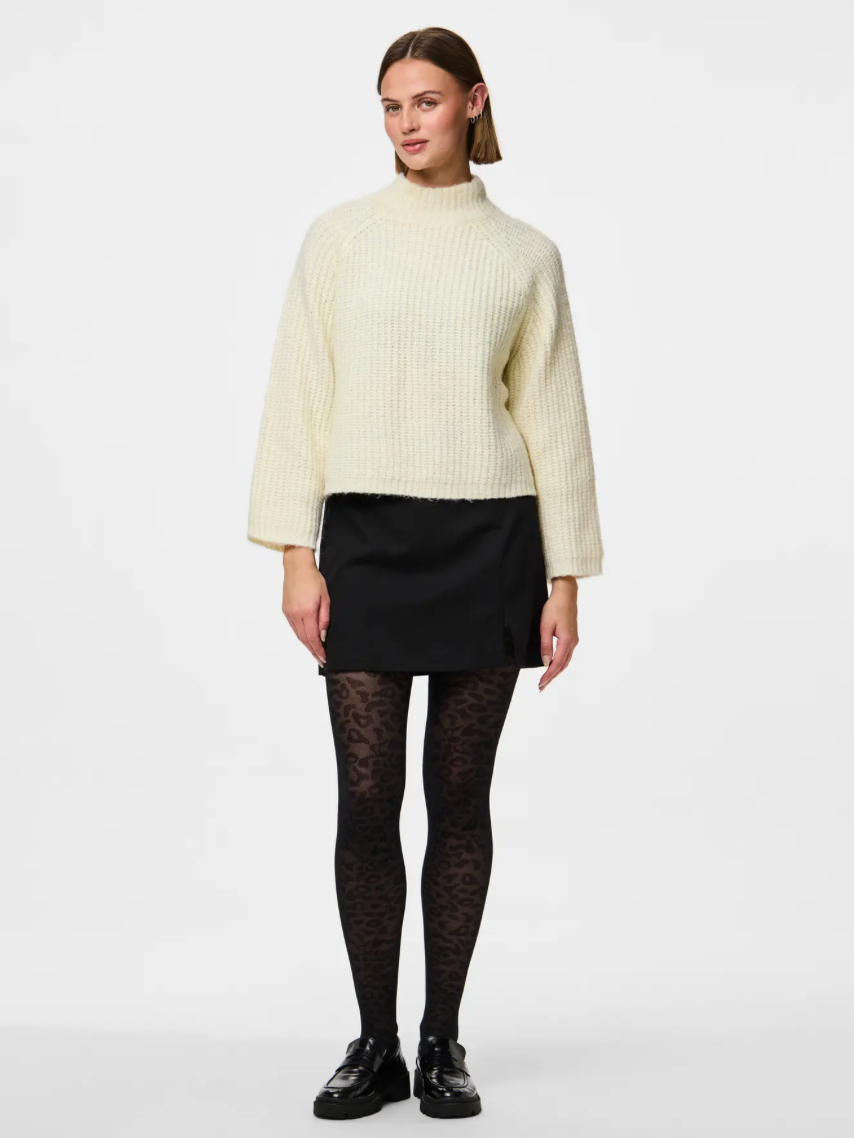 RABINE TIGHTS LEOPARD BLACK