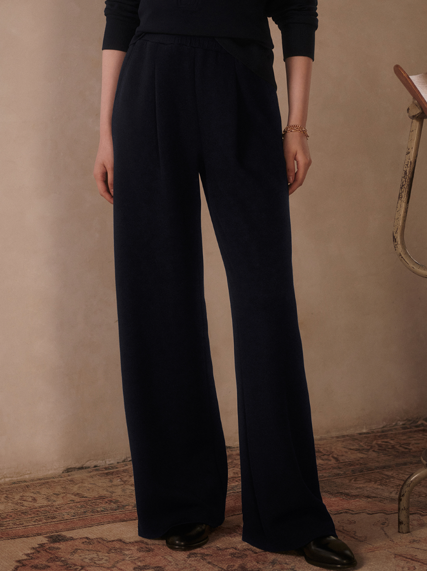 THE EXTRA WIDE LEG PANT 29.5" NAVY
