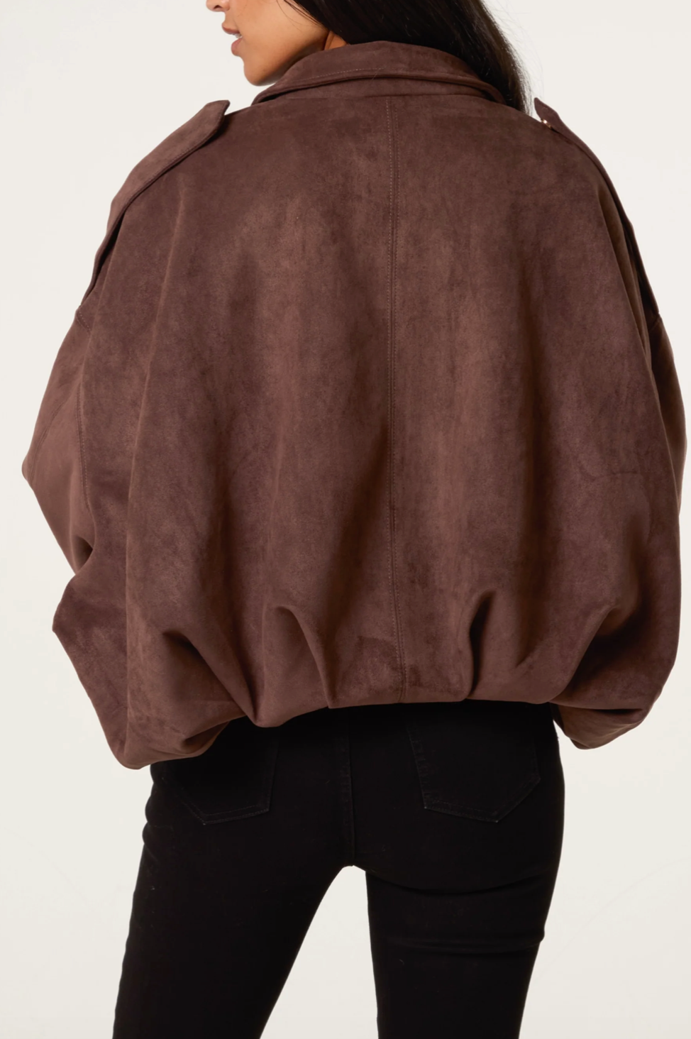 PUFFBALL BOMBER CHOCOLATE