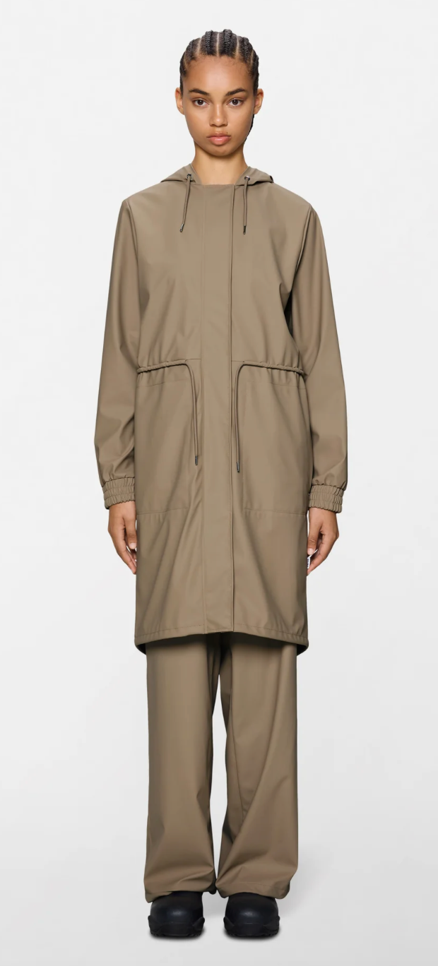 STRING PARKA BEIGE