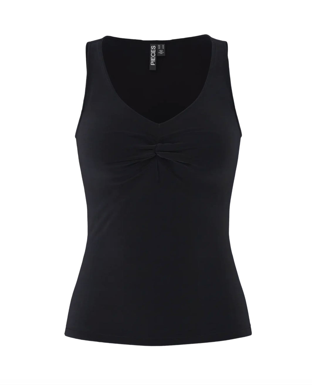 MALIVA VEST TOP BLACK