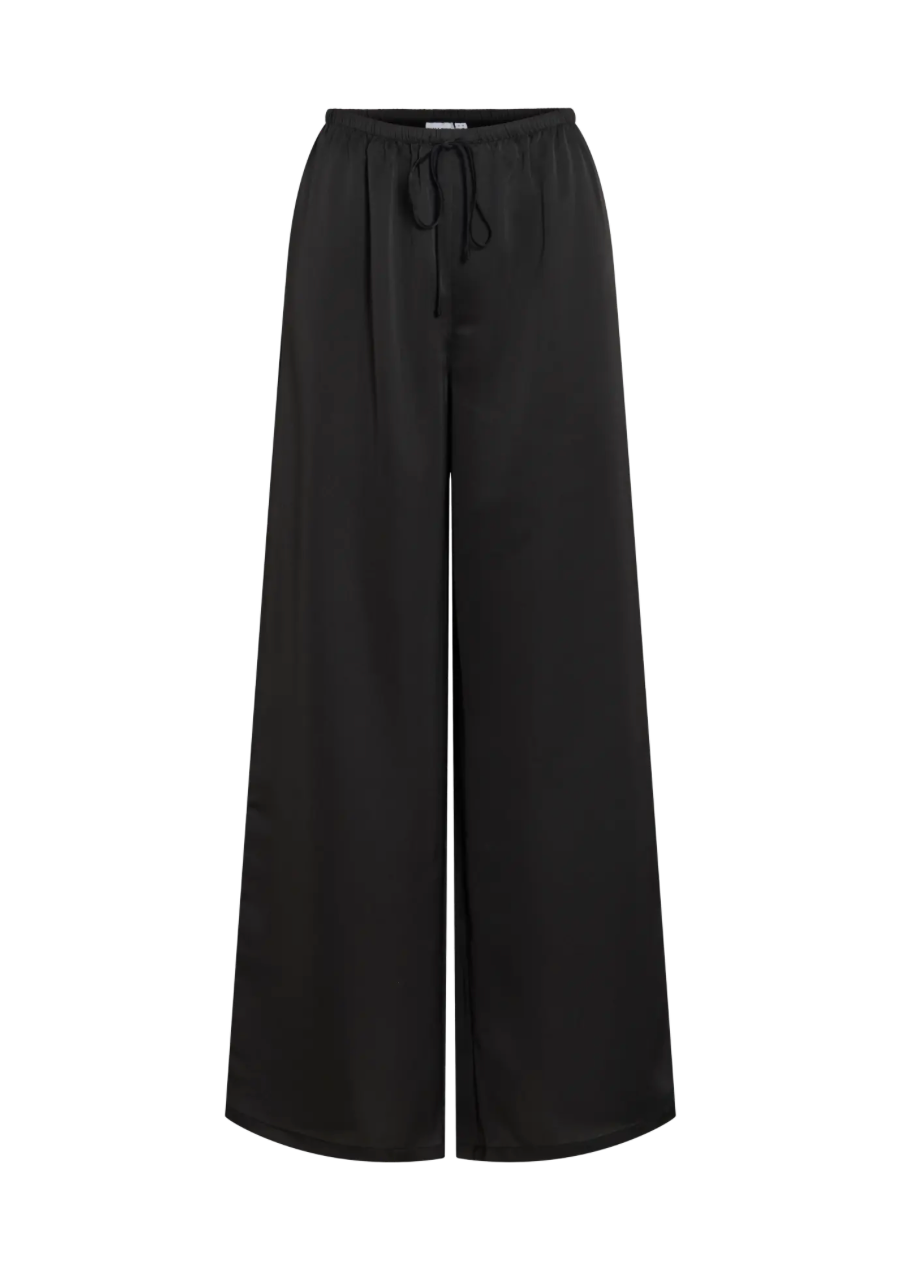 ELLETTE WIDE TROUSER BLACK