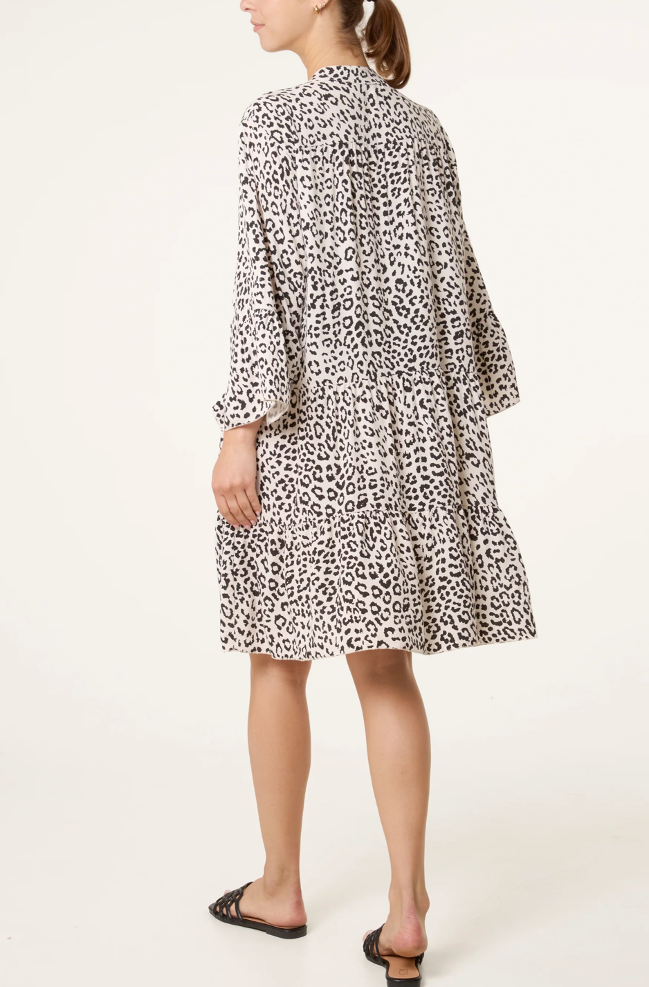 LYDIA BEACH DRESS WHITE LEO