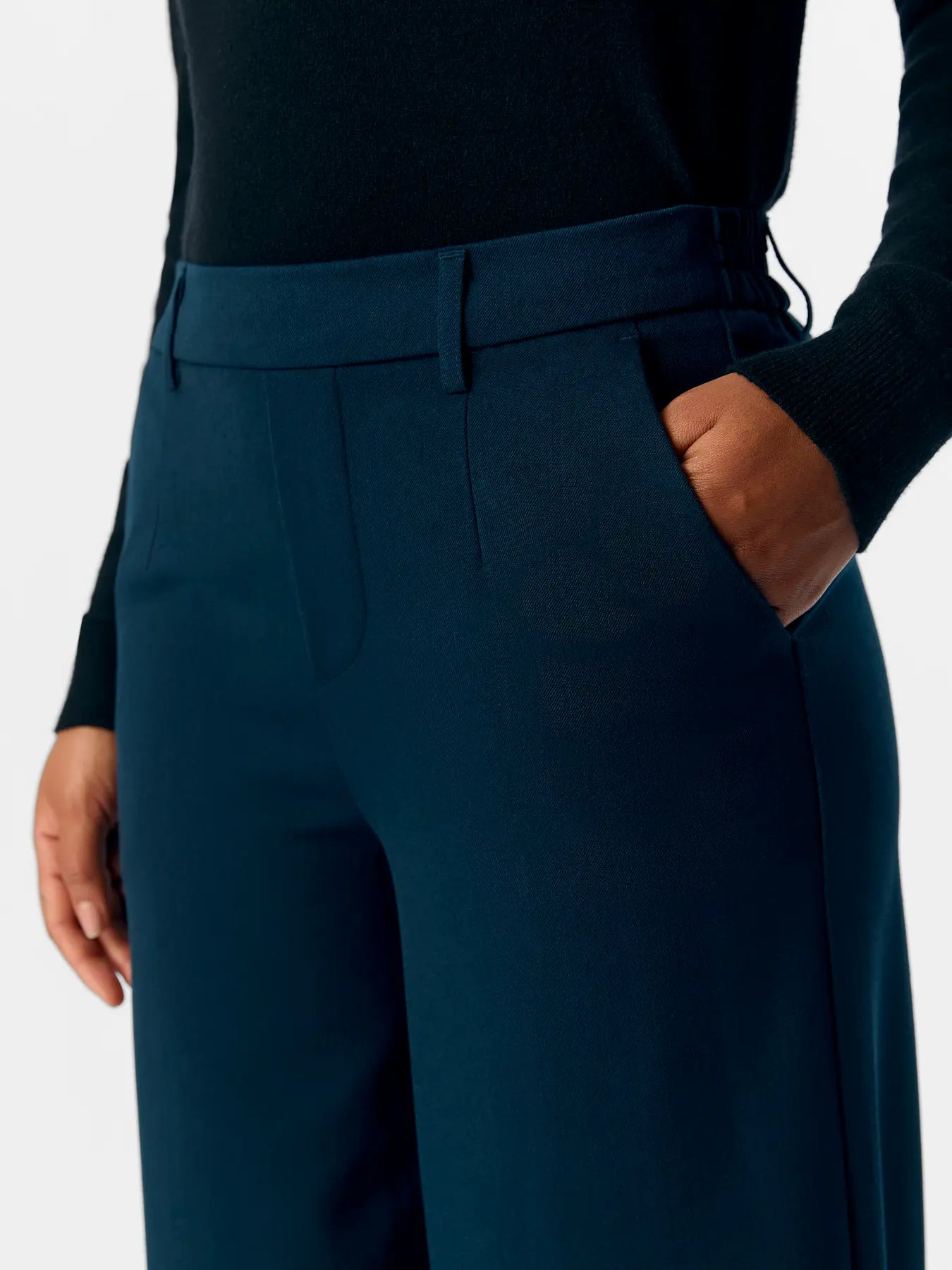 LISA WIDE LEG PANT SKY CAPTAIN