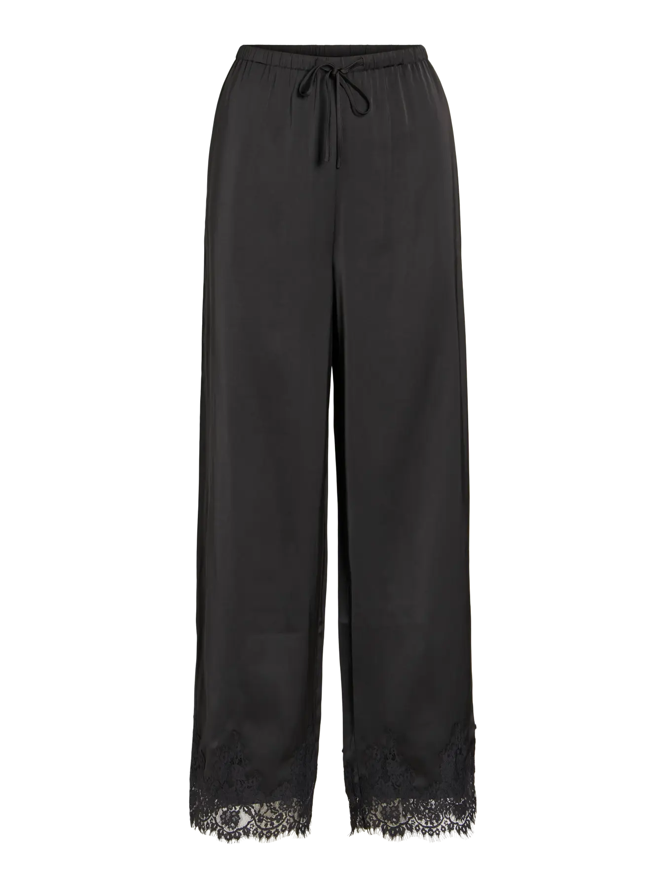 DUTTY LACE TROUSERS BLACK