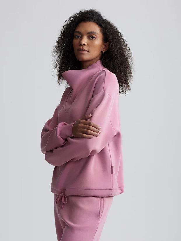 BETSY DOUBLESOFT SWEATER FOXGLOVE