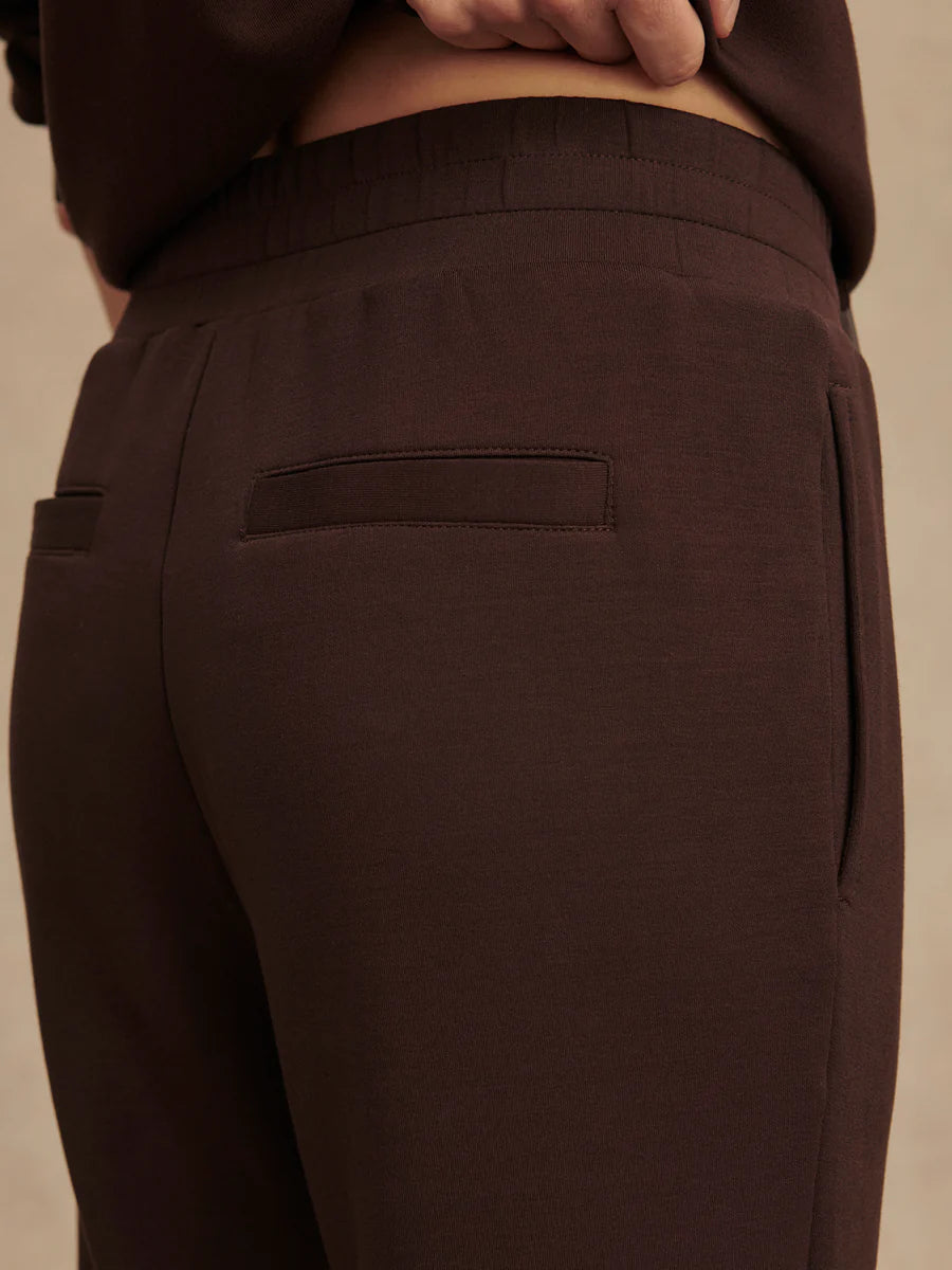 SLIM CUFF PANT 27.5" DOUBLESOFT COFFEE BEAN