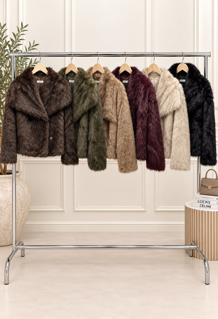 LM7191 FUZZY COAT BLACK