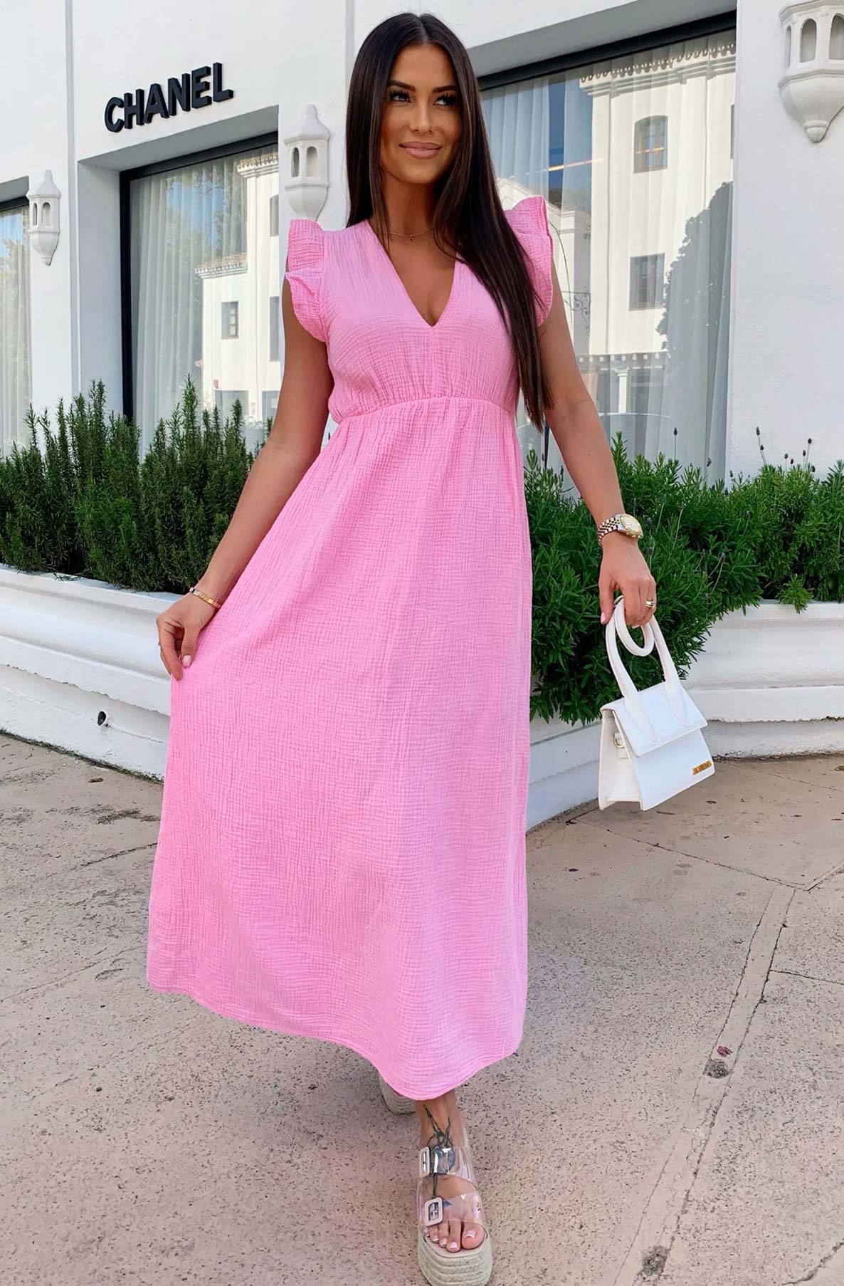 SIAN MAXI DRESS PINK