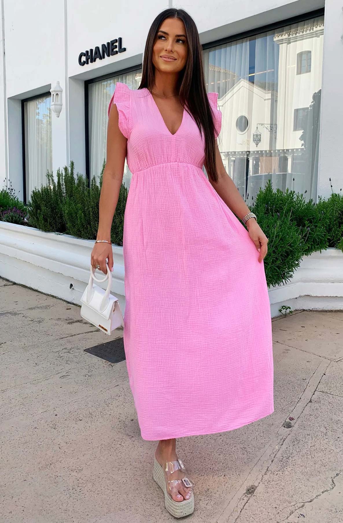 SIAN MAXI DRESS PINK