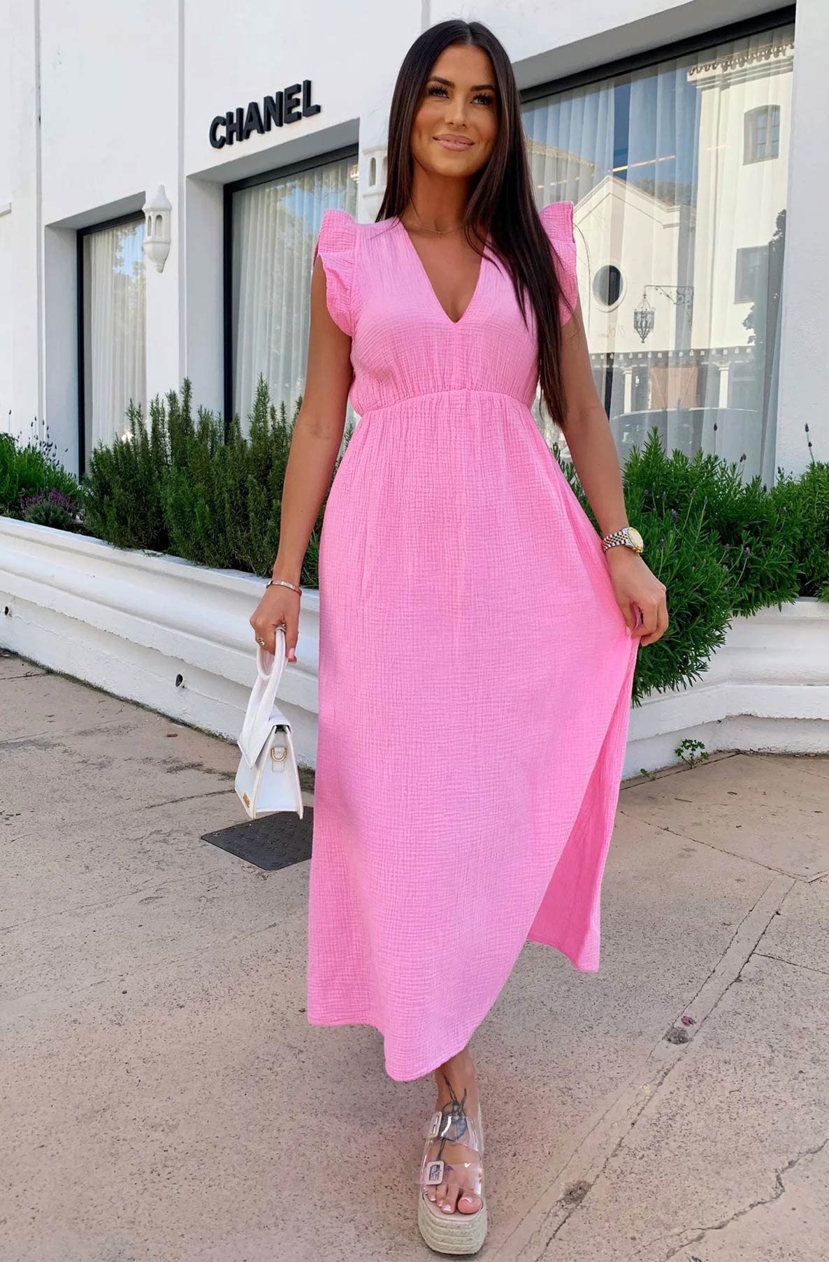 SIAN MAXI DRESS PINK