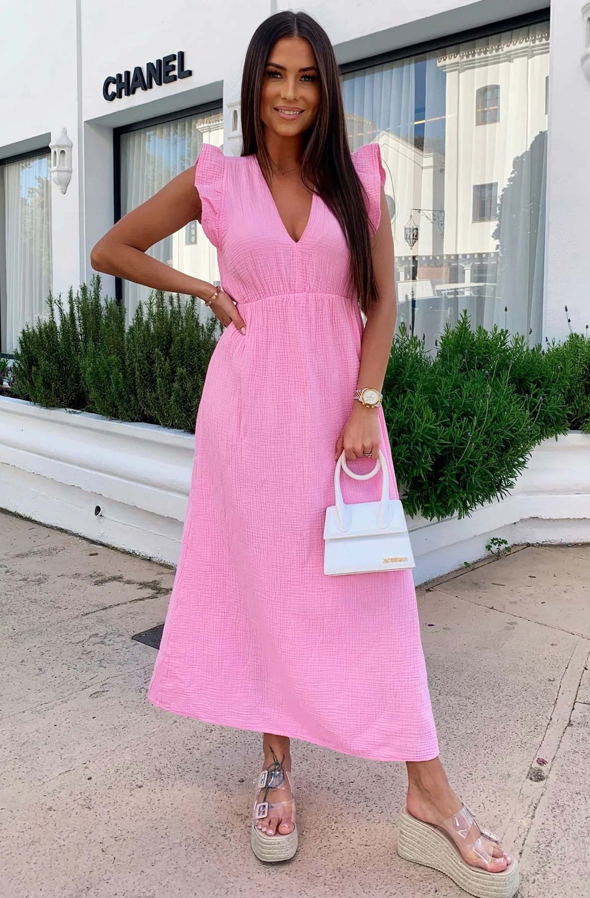 SIAN MAXI DRESS PINK