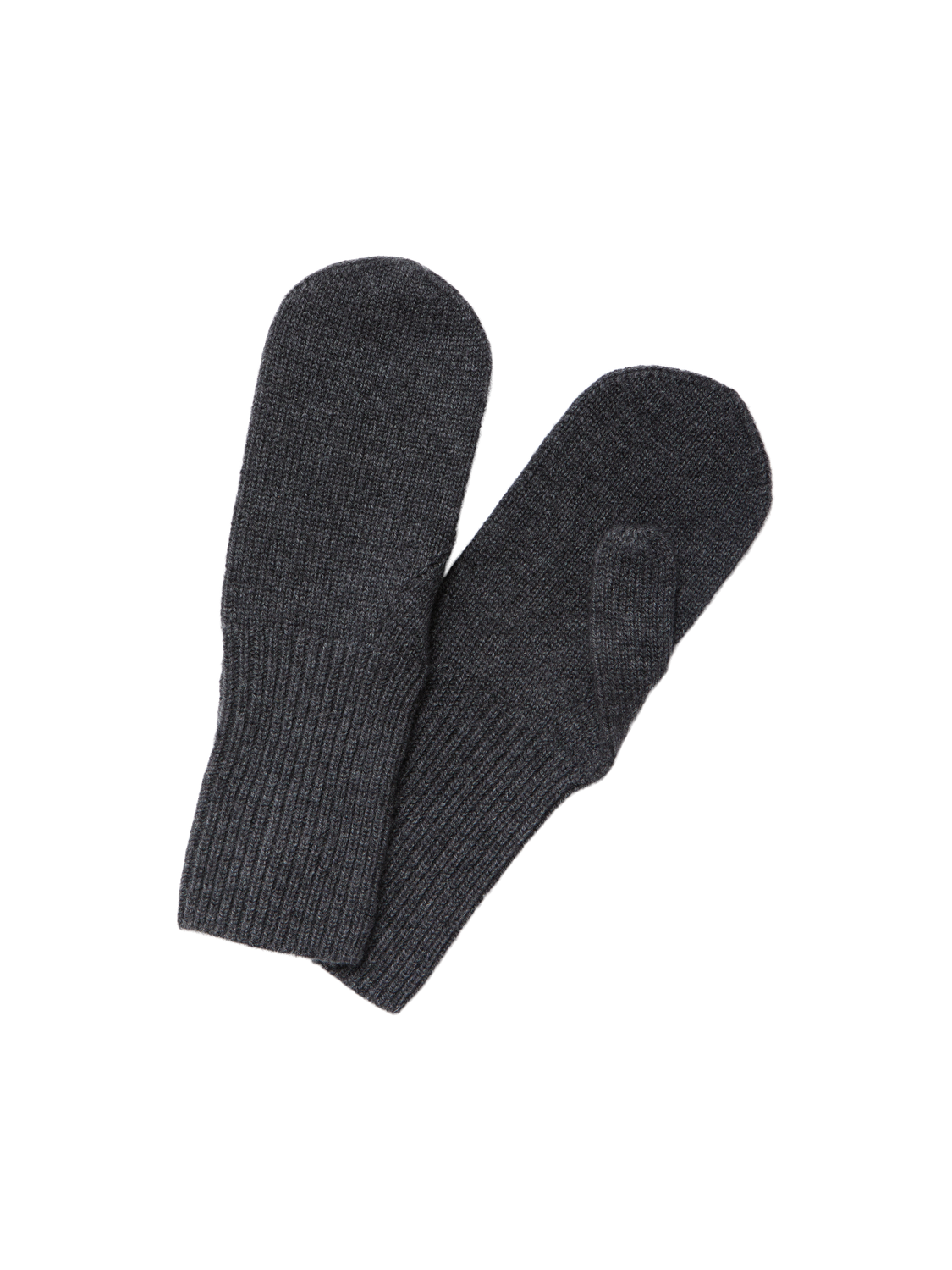 LEA WOOL MITTENS VOKCANIC ASH