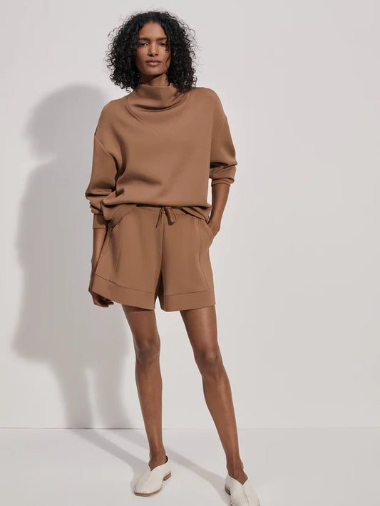 ALDER DOUBLESOFT HIGH RISE SHORT GOLDEN BRONZE
