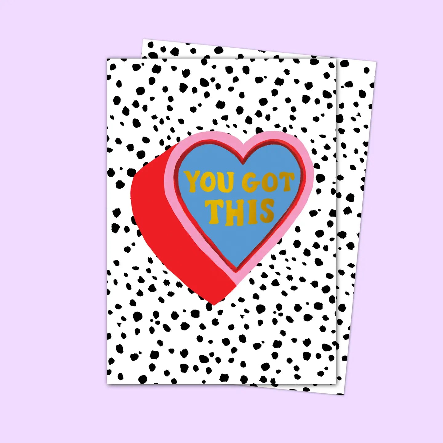 YOU GOT THIS DALMATION CARD