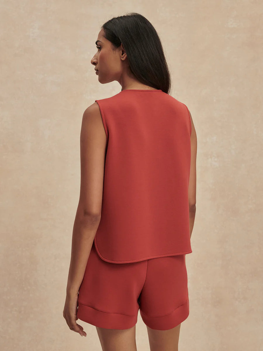 JOSIE BUTTON TANK BOSSA NOVA
