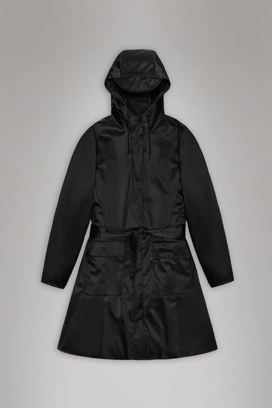 CURVE JACKET BLACK GRAIN