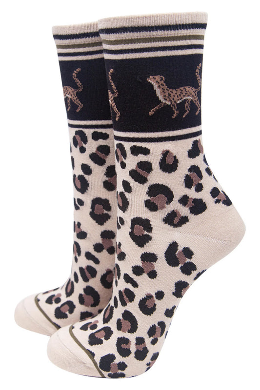 CHEETAH BAMBOO SOCKS