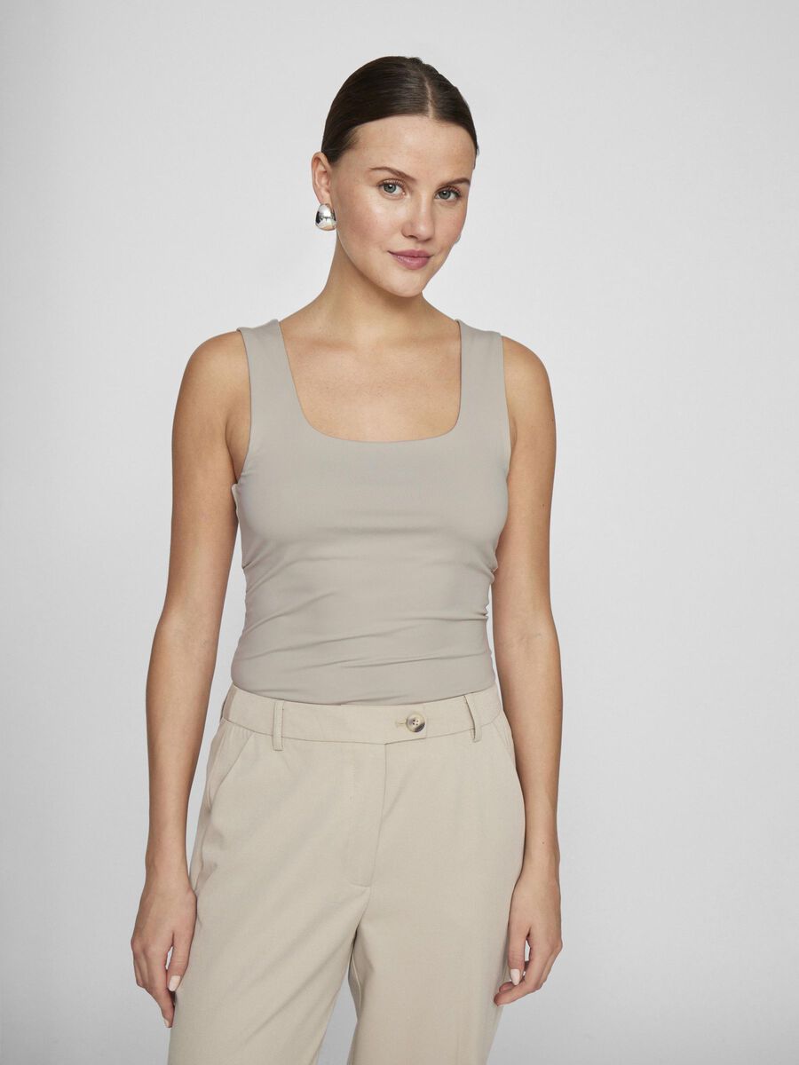 KENZA VEST SILVER GRAY