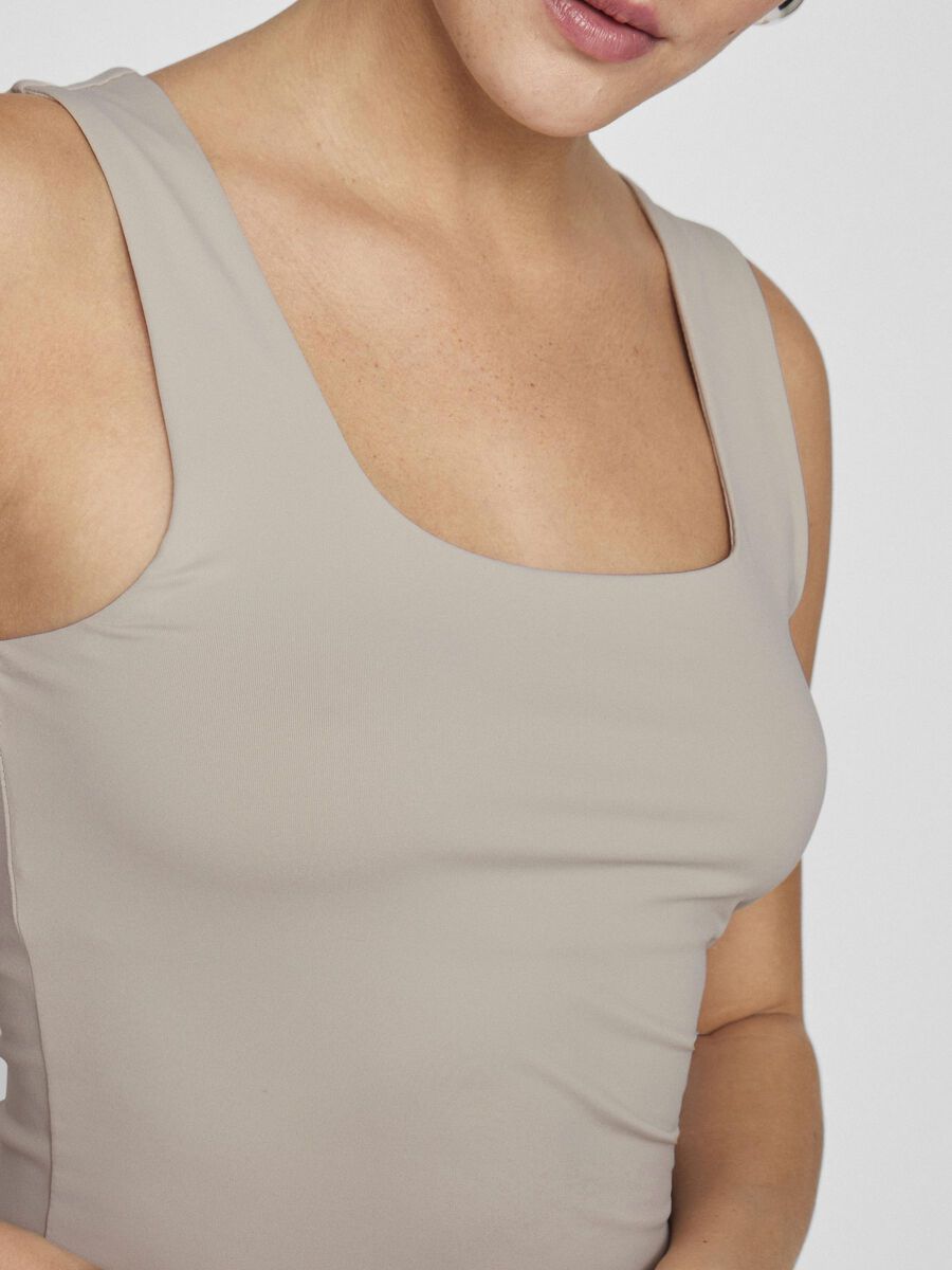 KENZA VEST SILVER GRAY