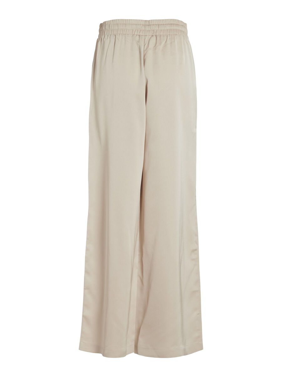 ELLETTE WIDE LEG TROUSER CEMENT