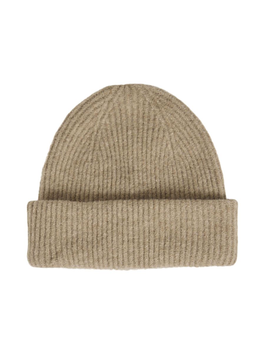 SANNA BEANIE NATURAL MELANGE SAND