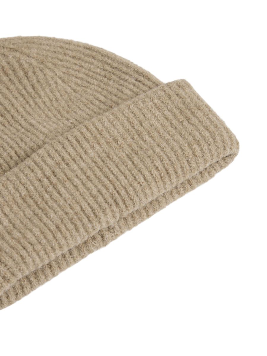 SANNA BEANIE NATURAL MELANGE SAND