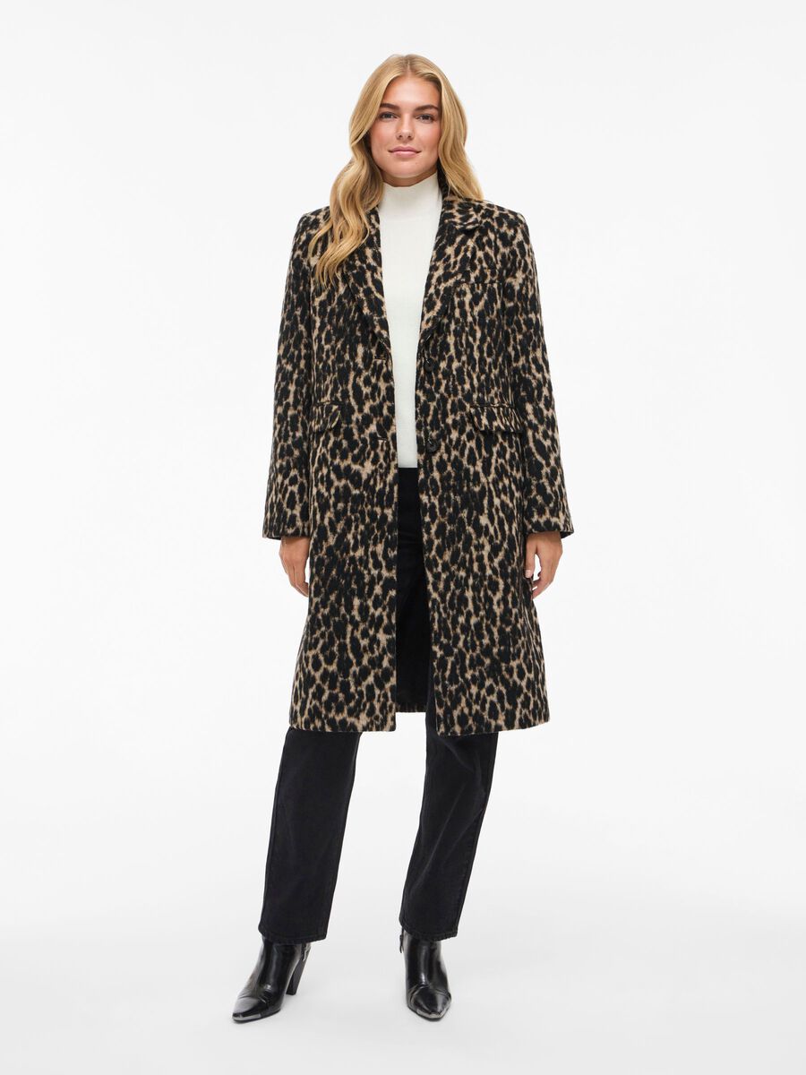 SIMBA LS COAT LEOPARD