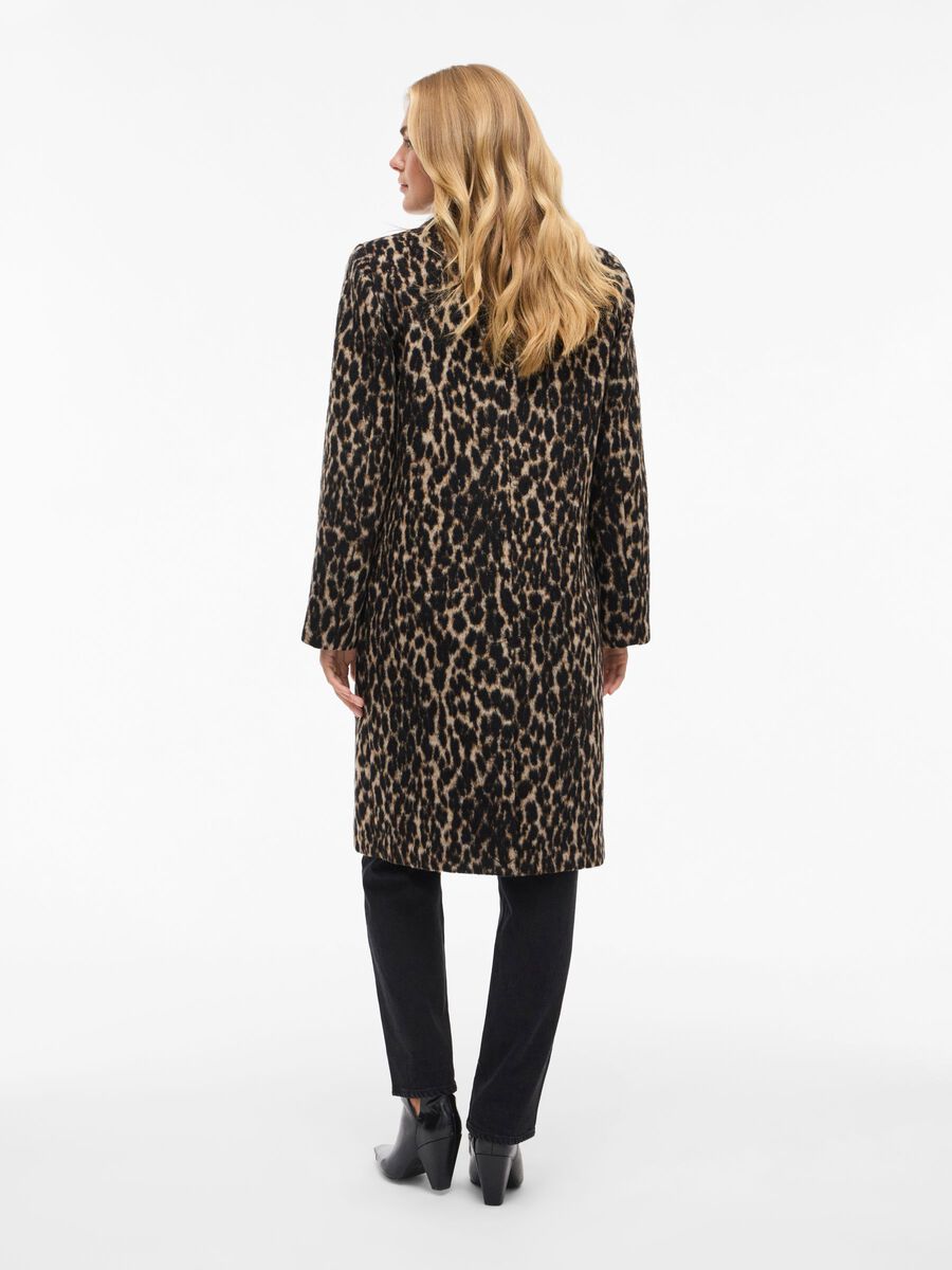 SIMBA LS COAT LEOPARD