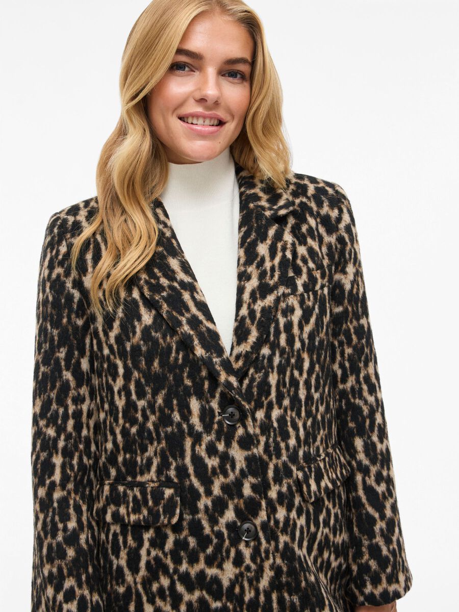 SIMBA LS COAT LEOPARD
