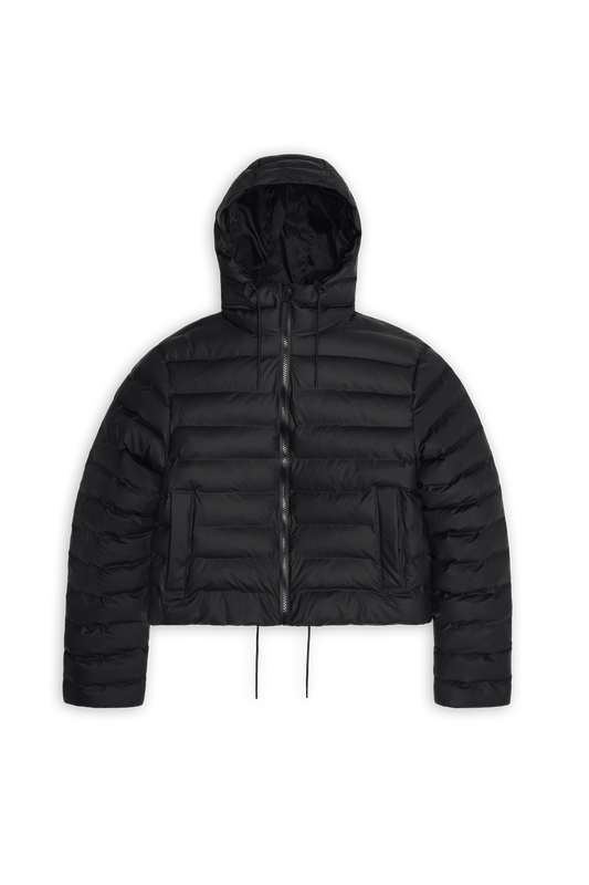 LOHJA SHORT PUFFER BLACK