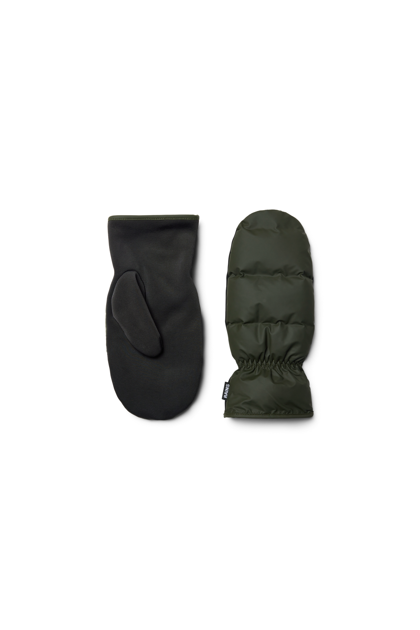 LOHJA PUFFER MITTENS GREEN