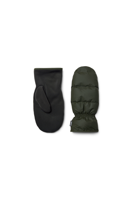 LOHJA PUFFER MITTENS GREEN