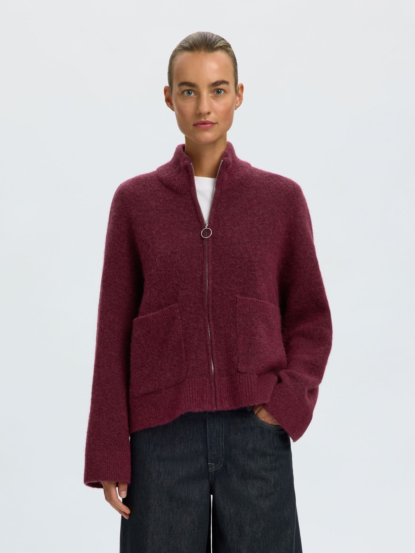 SIA RAS CARDIGAN TAWNY PORT